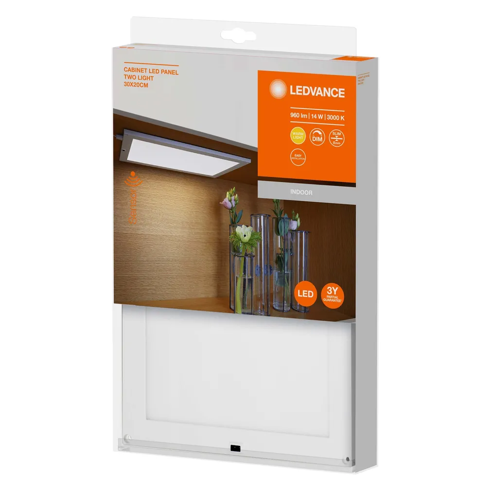 MÖÖBLIVALGUSTI LEDVANCE PANEL 14W LED 900LM 3000K 30X20CM