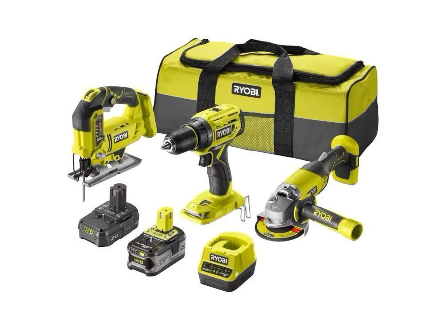 AKUTÖÖRIISTAKOMPLEKT RYOBI RCK183A-242S