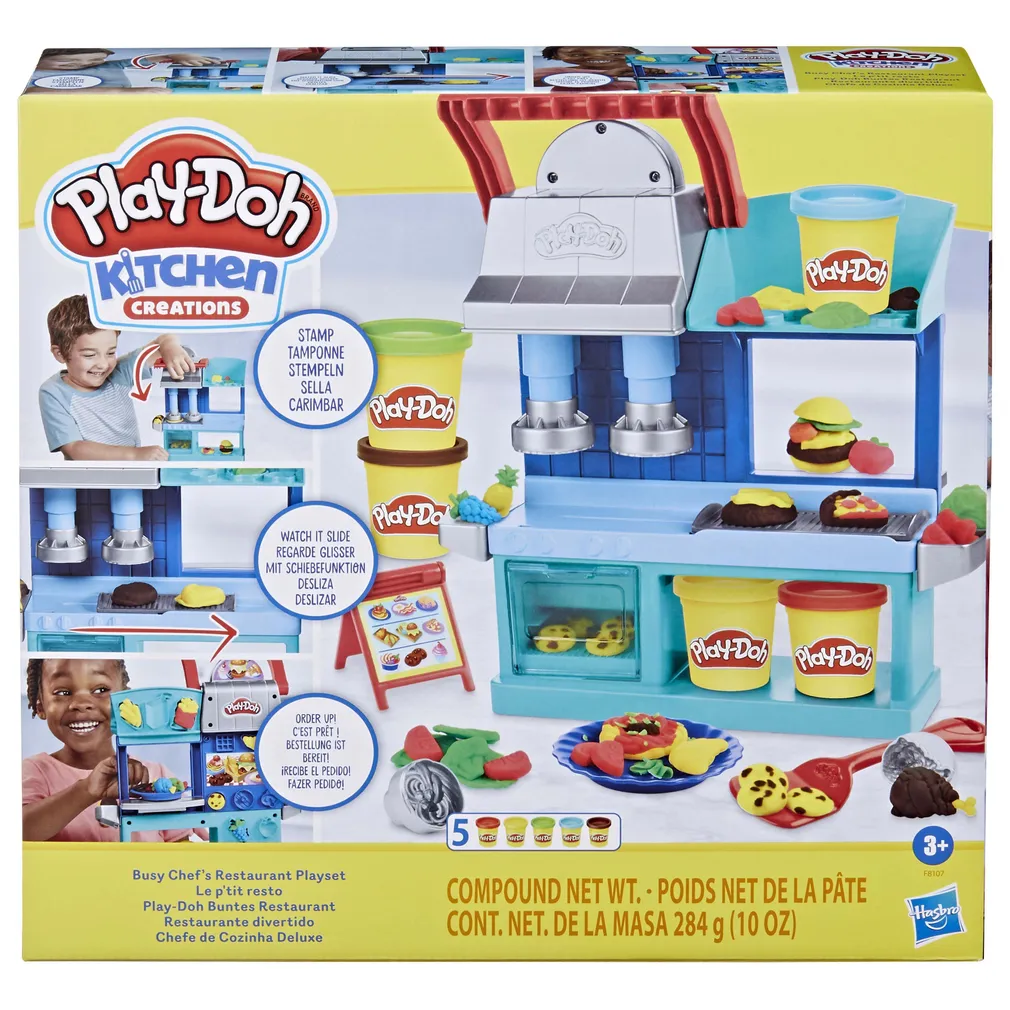 MÄNGUKOMPLEKT PLAY-DOH VÄIKSE KOKKA RESTORAN