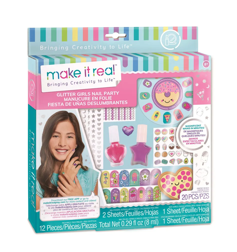 MÄNGUASI MAKE IT REAL SÄDELEV MANIKÜÜRI KOMPLEKT