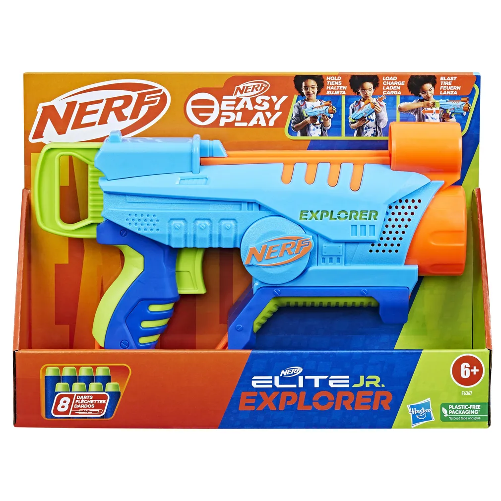 MÄNGUASI NERF ELITE JR MÄNGURELV EXPLORER