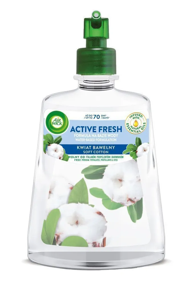 TÄIDE ÕHUVÄRSKENDAJALE AIR WICK ACTIVE FRESH FRESH COTTON 228ML
