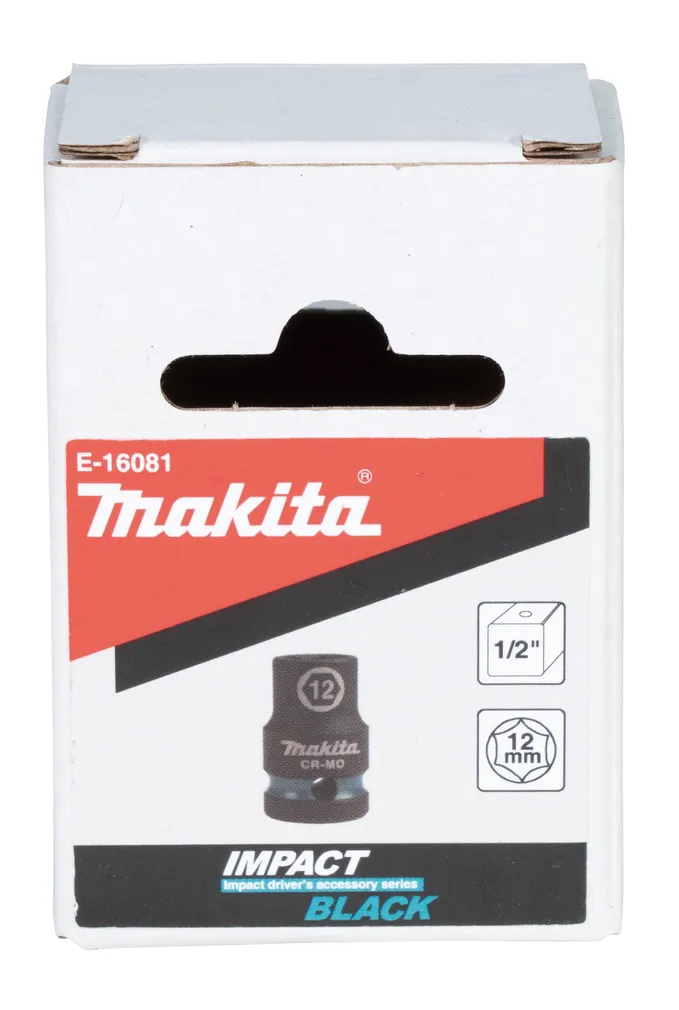 LÖÖKPADRUN MAKITA IMPACT BLACK 12X38MM 1/2"