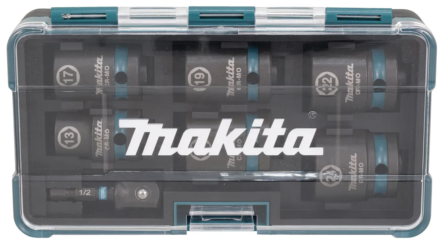 LÖÖKPADRUNITE KOMPLEKT IMPACT BLACK MAKITA 7-OSALINE+PADRUNI ADAPTER