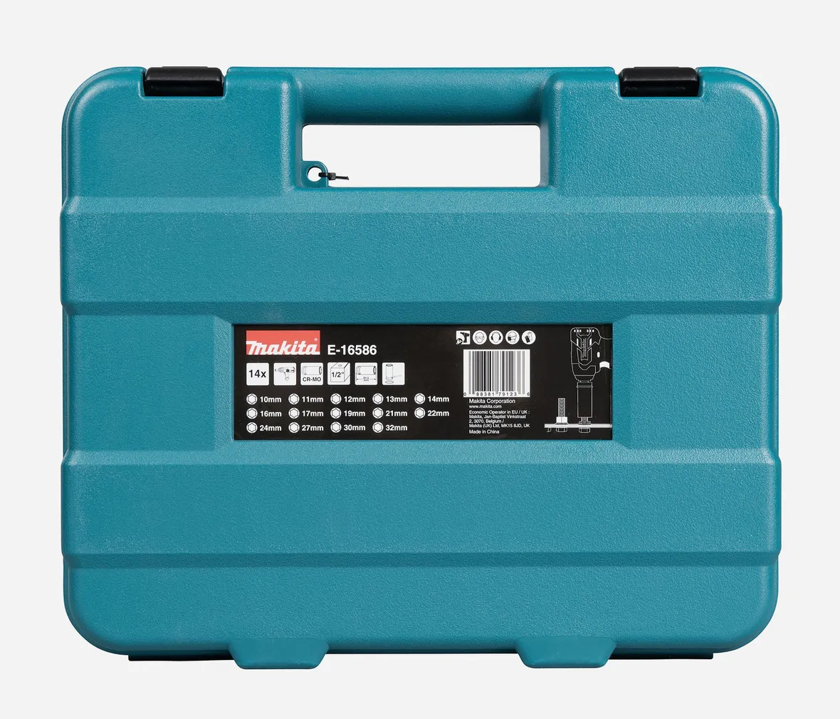 LÖÖKPADRUNITE KOMPLEKT IMPACT BLACK MAKITA 14-OSALINE
