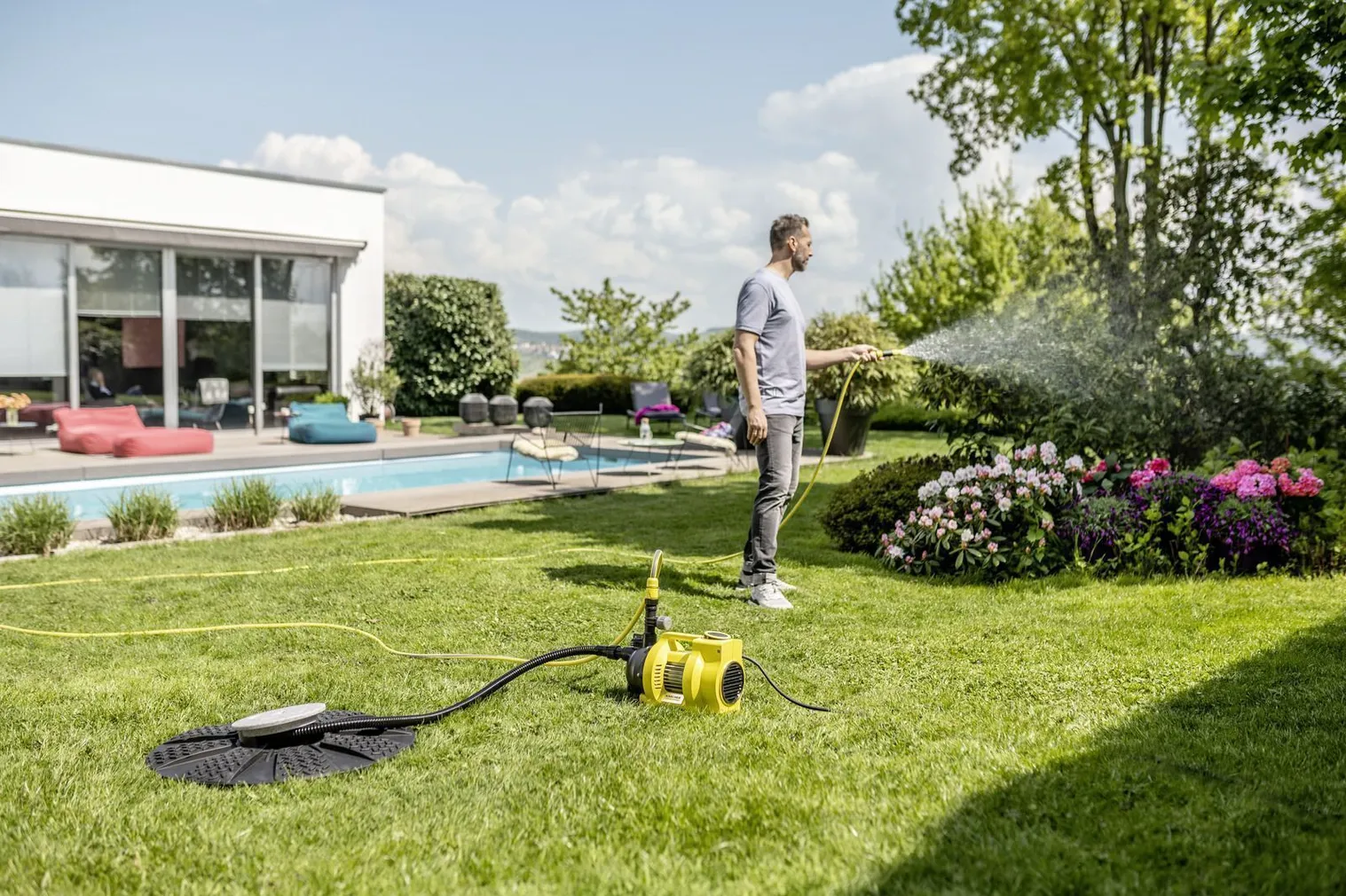 KASTMISPUMP KÄRCHER BP 5.000 GARDEN 650W 5000L/H 8/40M