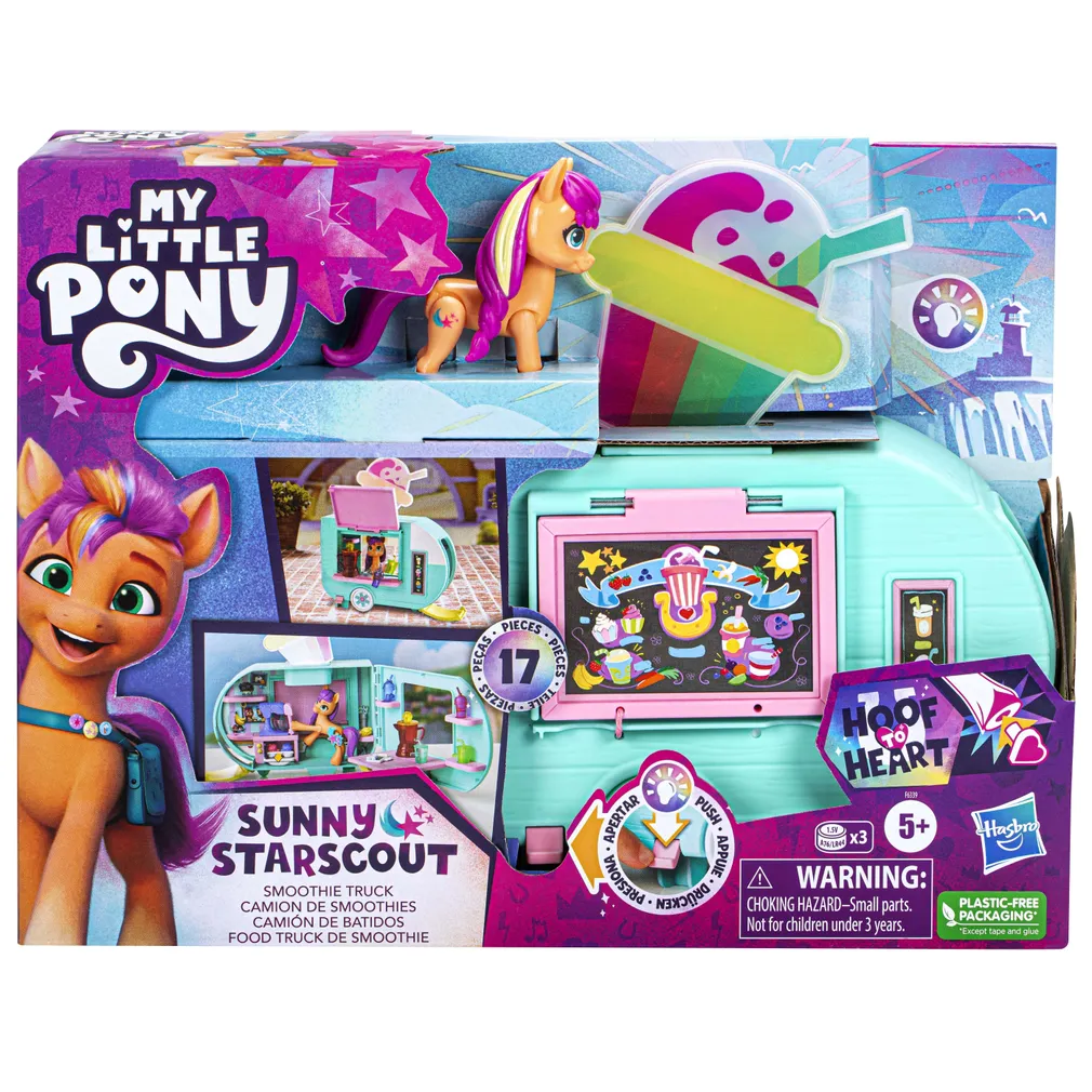 MÄNGUKOMPLEKT MY LITTLE PONY SUNNY STARSCOUT SMOOTHIE TRUCK