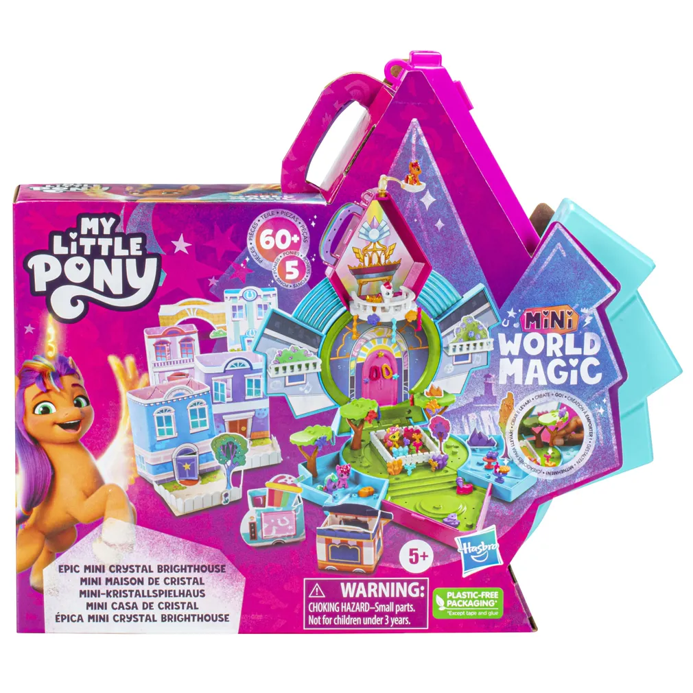 MÄNGUKOMPLEKT MY LITTLE PONY EPIC MINI CRYSTAL HOUSE