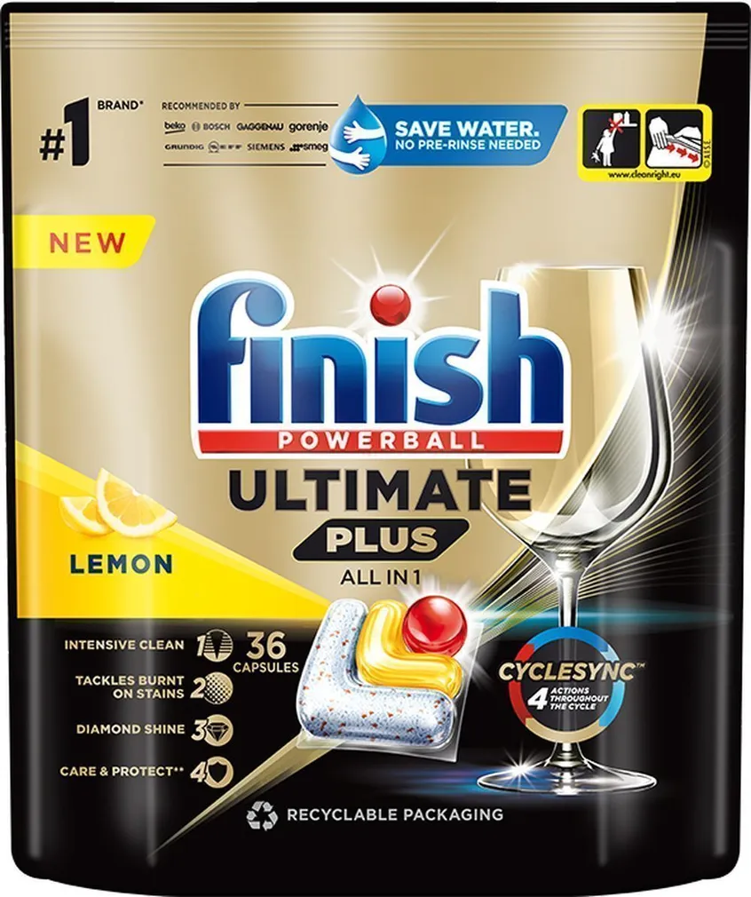 NÕUDEPESUTABLETID FINISH ULTIMATE PLUS 36TK