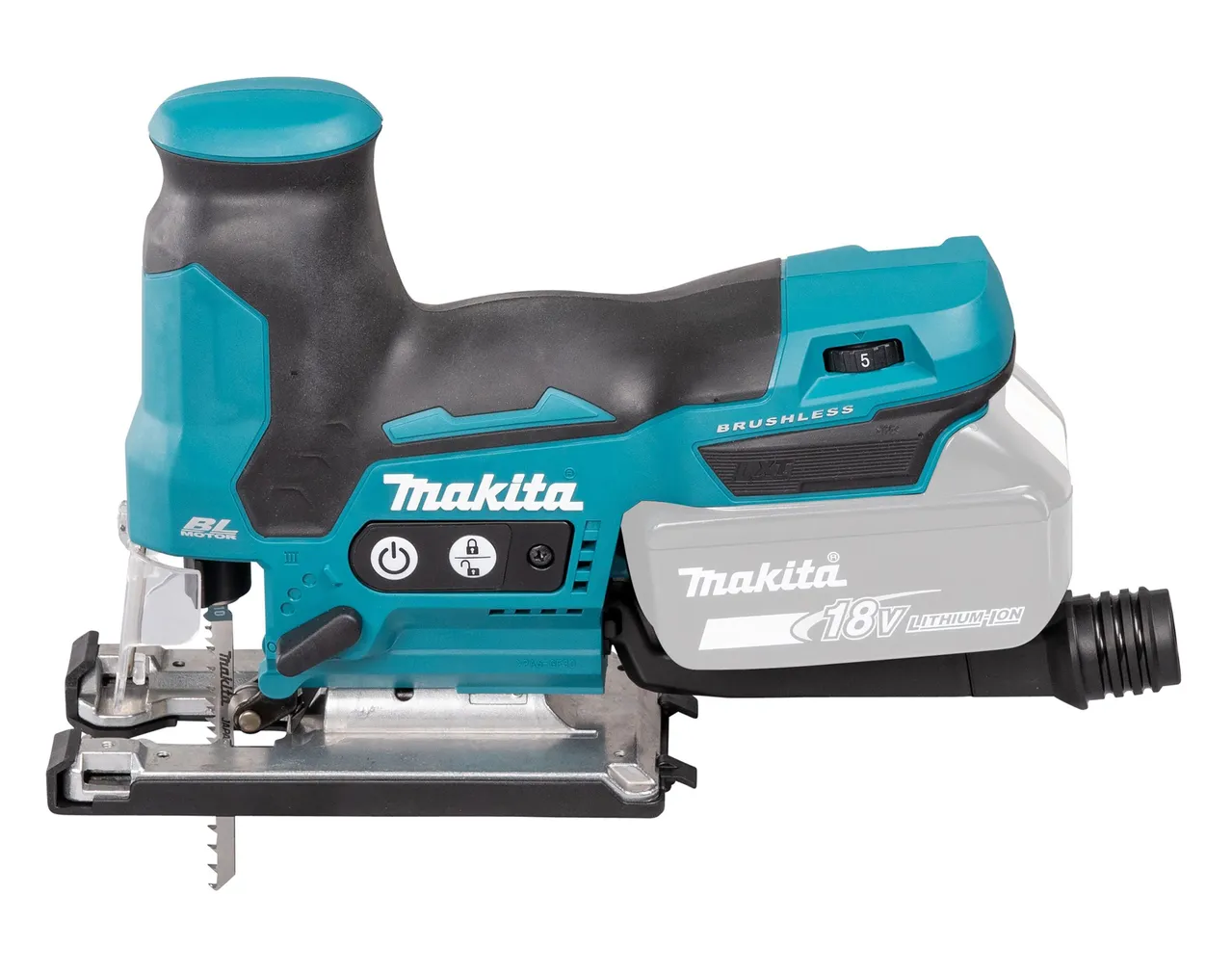 AKUTIKKSAAG MAKITA DJV185Z 18V LI-ION ILMA AKUDE JA LAADIJATA