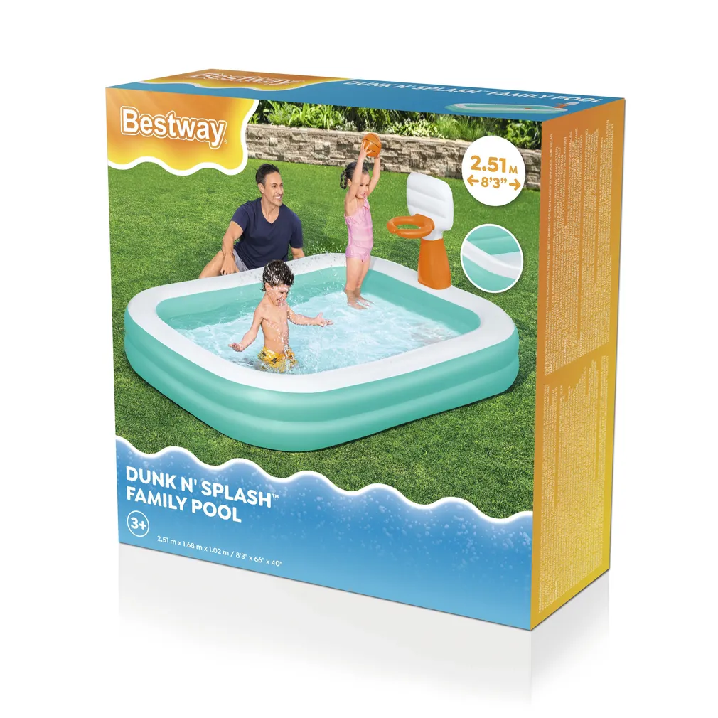 BASSEIN BESTWAY DUNK N' SPASH 2,51X1,68X1,02M