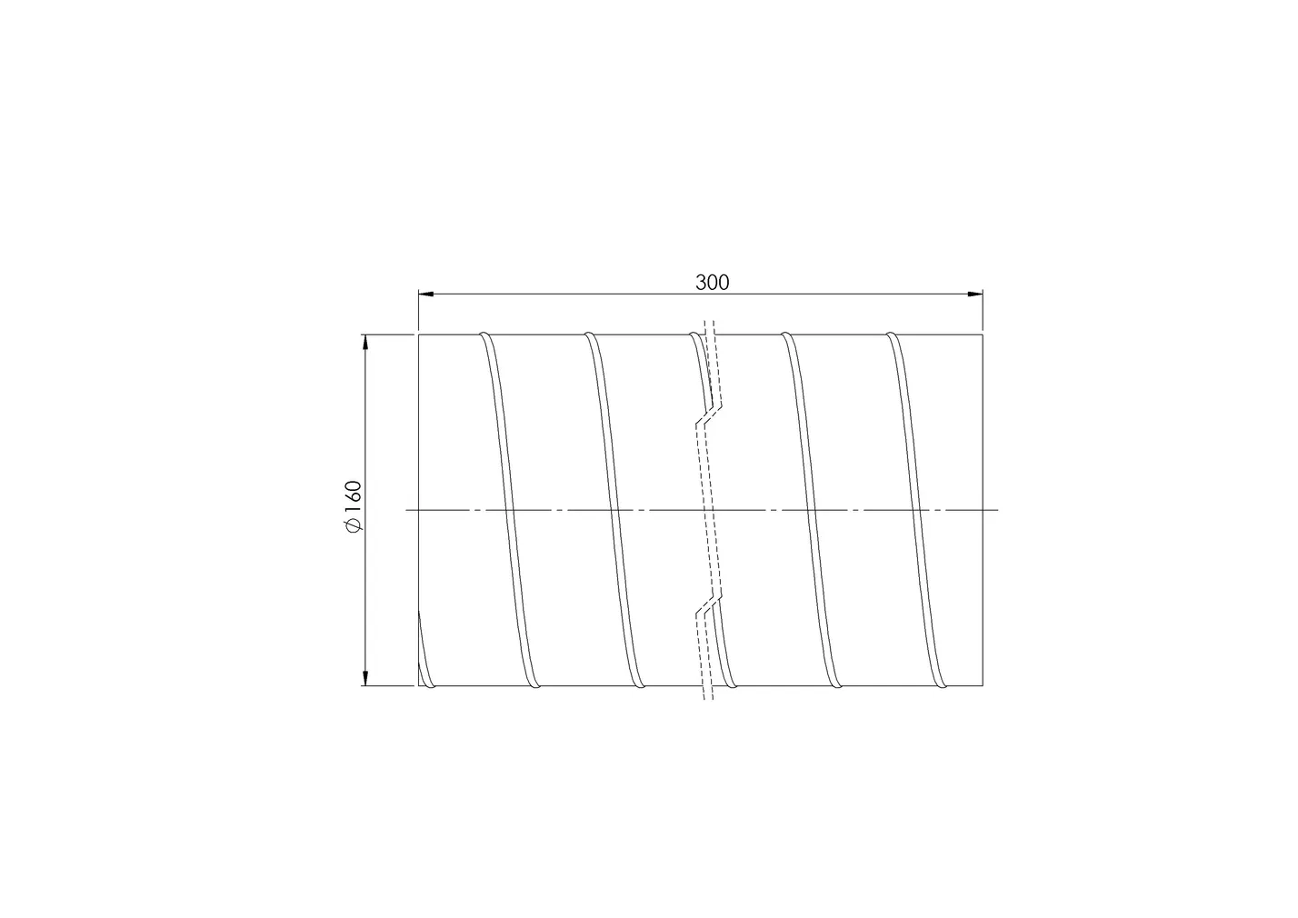 VENT.TORU EUROPLAST METALL SD160-0.3