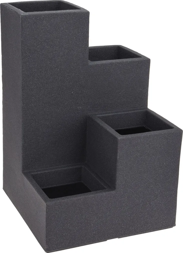 VÄLIS PLASTPOTT CUBE 40X40X60CM