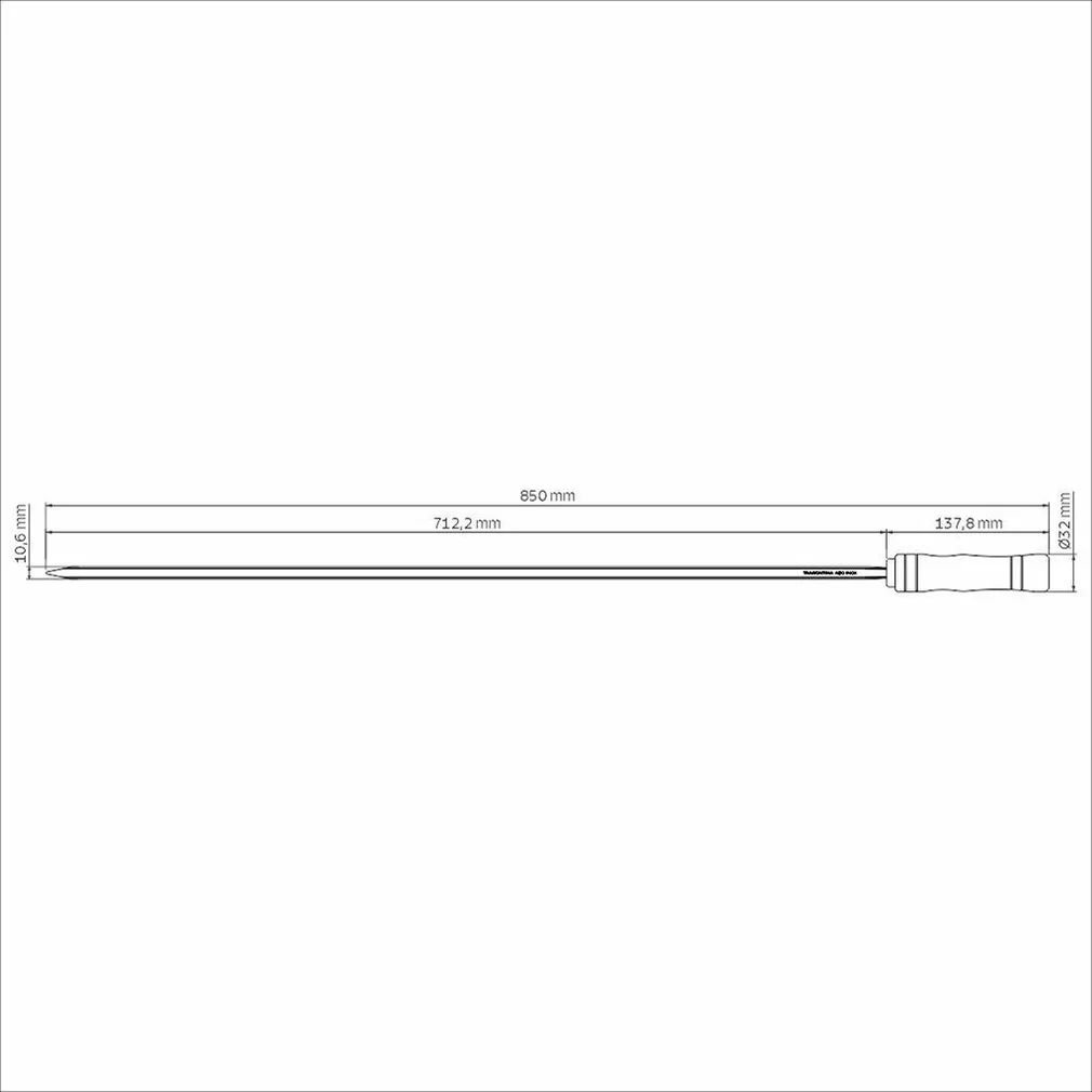 GRILLIVARRAS TRAMONTINA 85CM