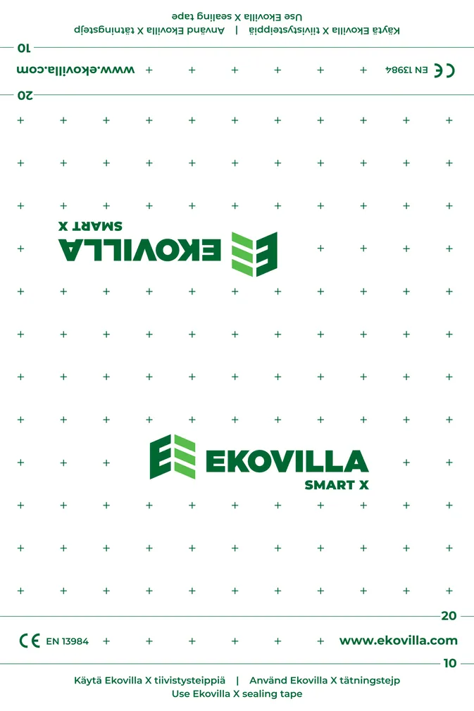 AURUTÕKE EKOVILLA SMART X SD 0,4-45M 80G 1,5MX50M 75M²