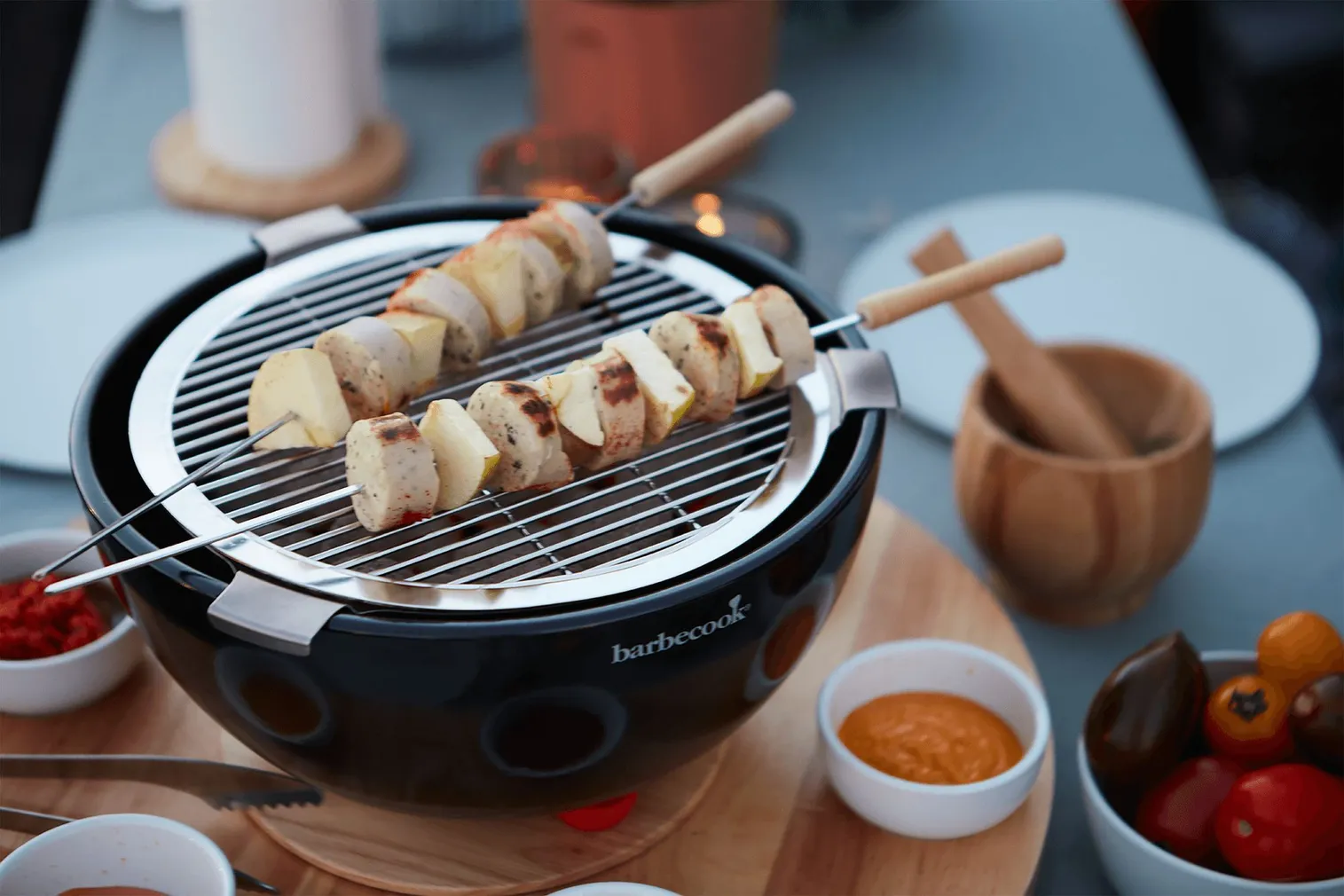 LAUA SÖEGRILL BARBECOOK JOYA 31CM JA TANGID KOMPL.
