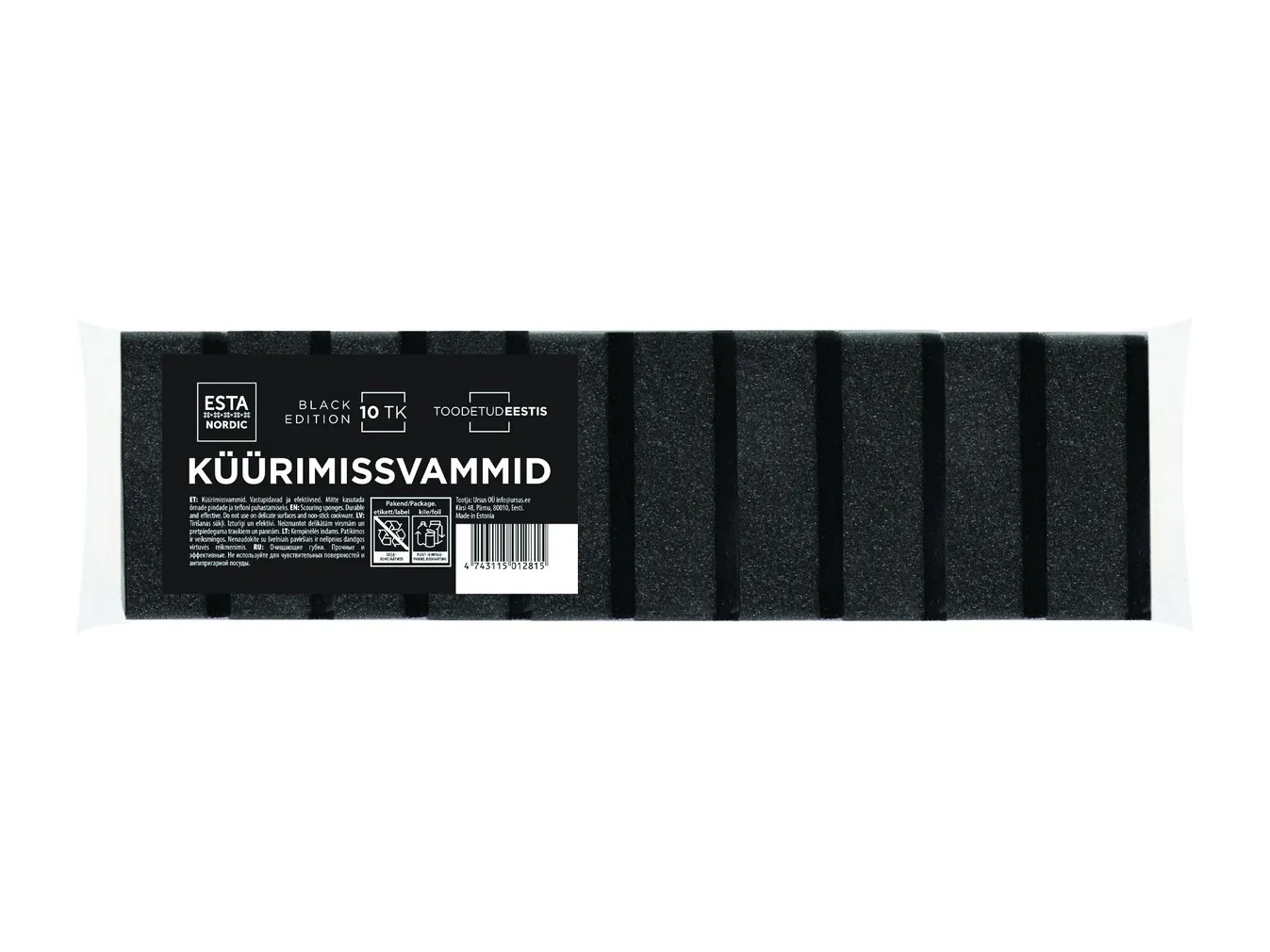 KÜÜRIMISSVAMMID ESTA NORDIC BLACK EDITION 10TK