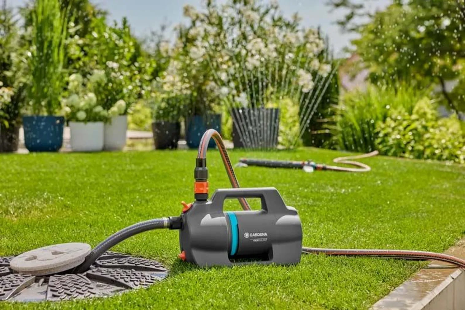 AIAPUMP GARDENA 4100 SILENT 550W, 36M/6BAR, 4100L/H
