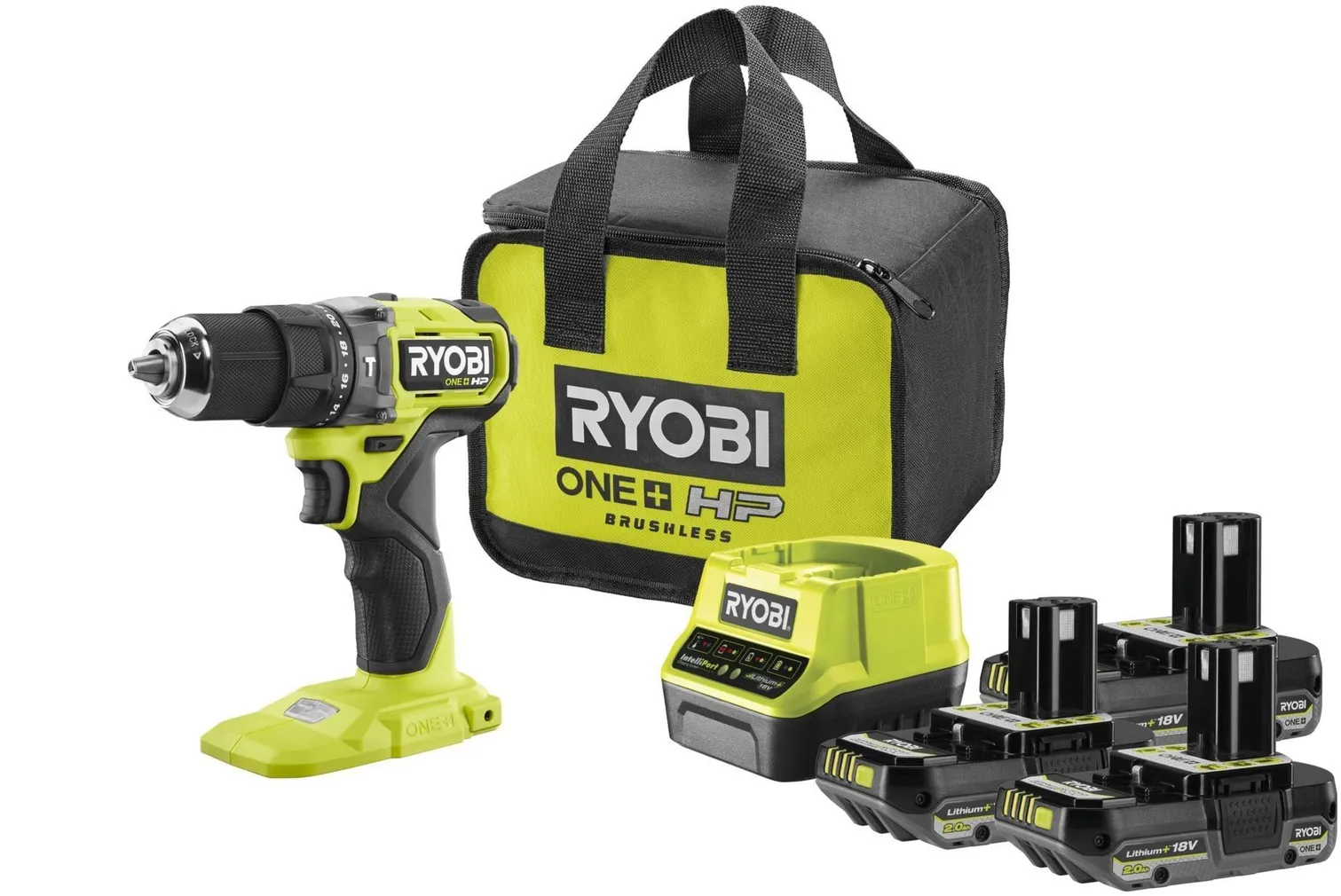 AKULÖÖKTRELLI KOMPLEKT RYOBI RPD18C-320S 18V