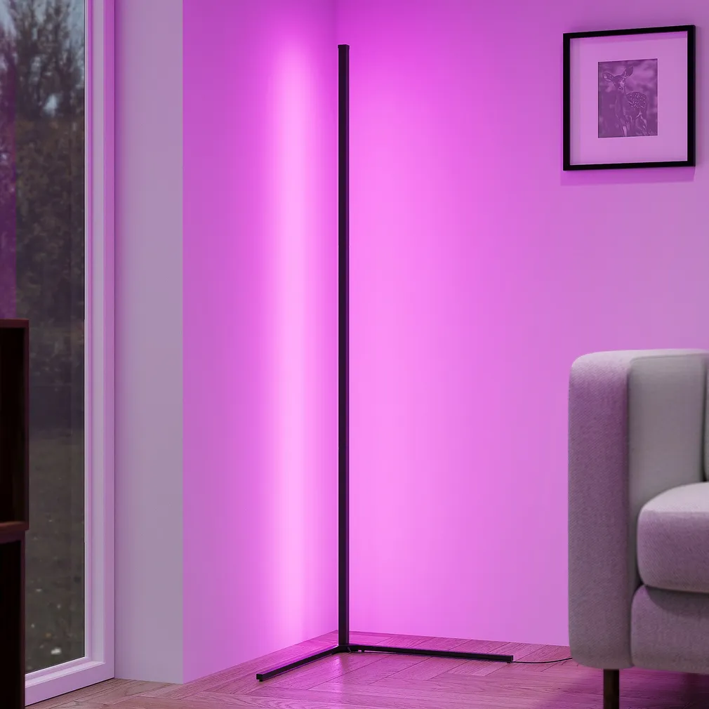 PÕRANDALAMP TRIO LEVEL 10W LED MUST RGB