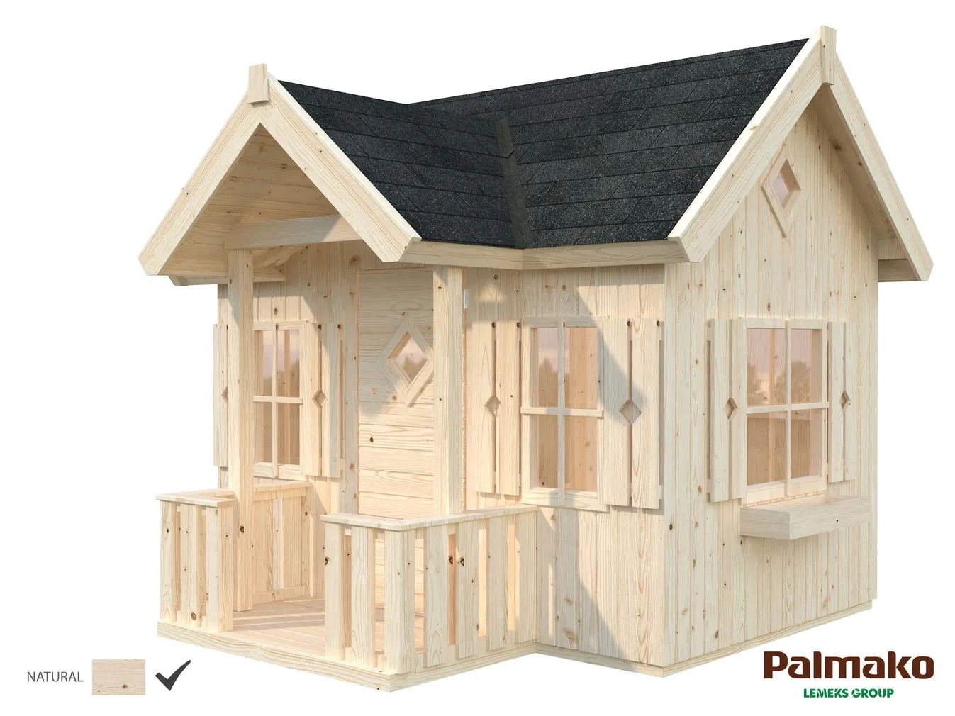 MÄNGUMAJA PALMAKO JENNIE 3,6M²