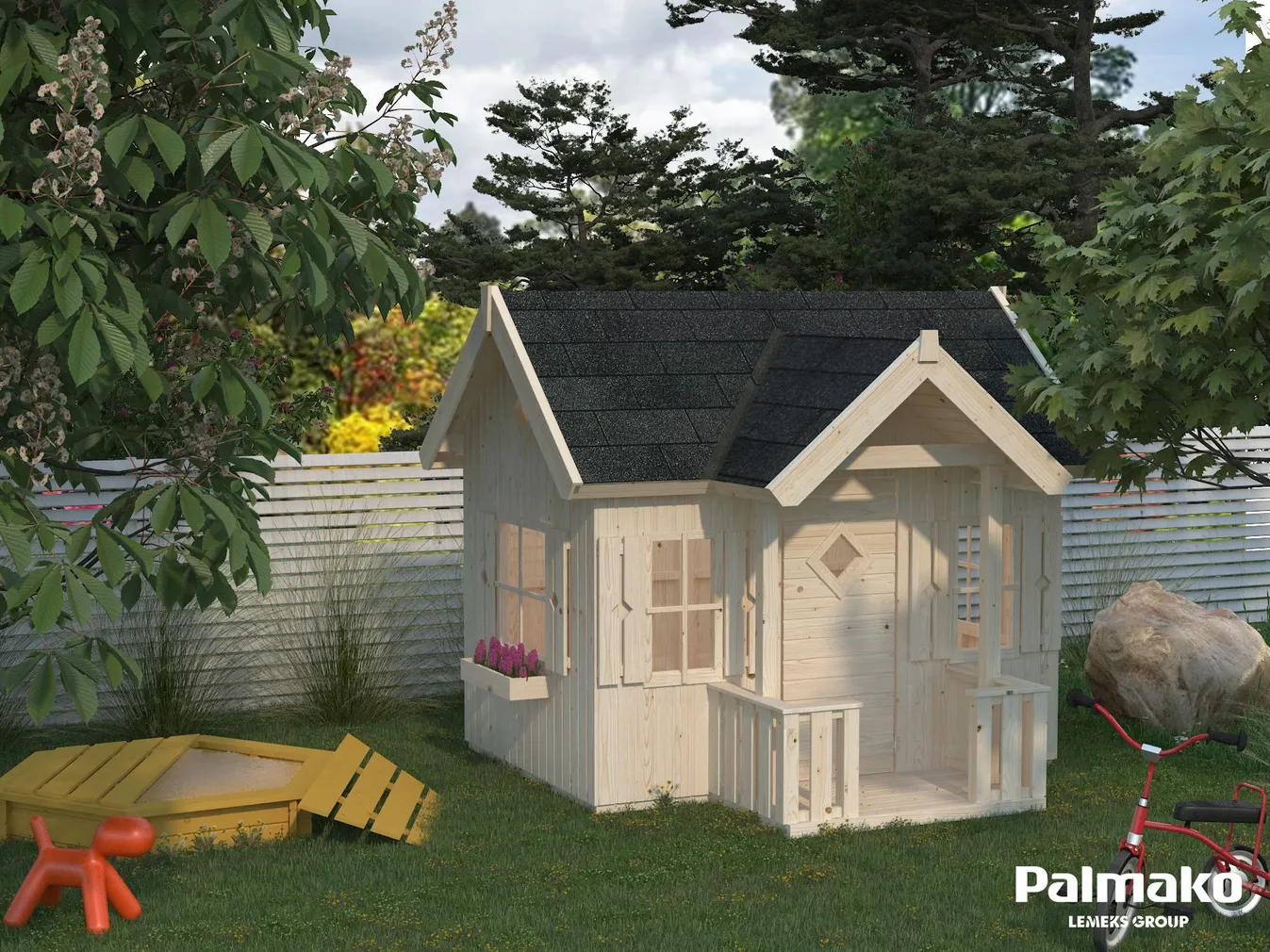 MÄNGUMAJA PALMAKO JENNIE 3,6M²