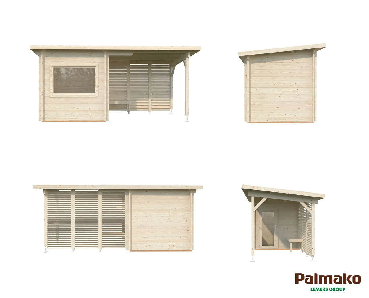 SAUN PALMAKO SANNA 4,1+5,9M²