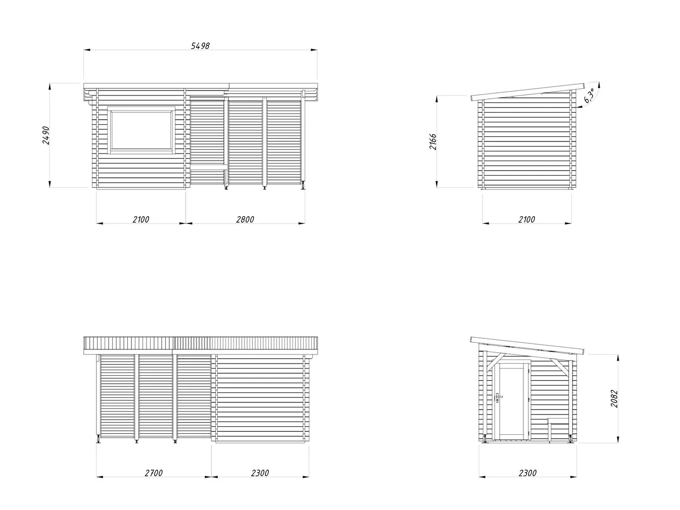 SAUN PALMAKO SANNA 4,1+5,9M²