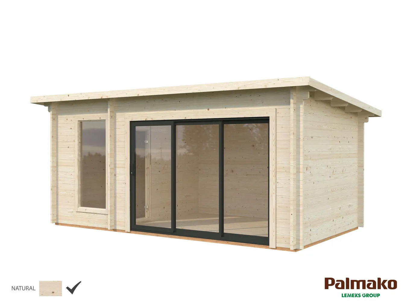 SAUN PALMAKO SANNA 12,8M² SLIDE