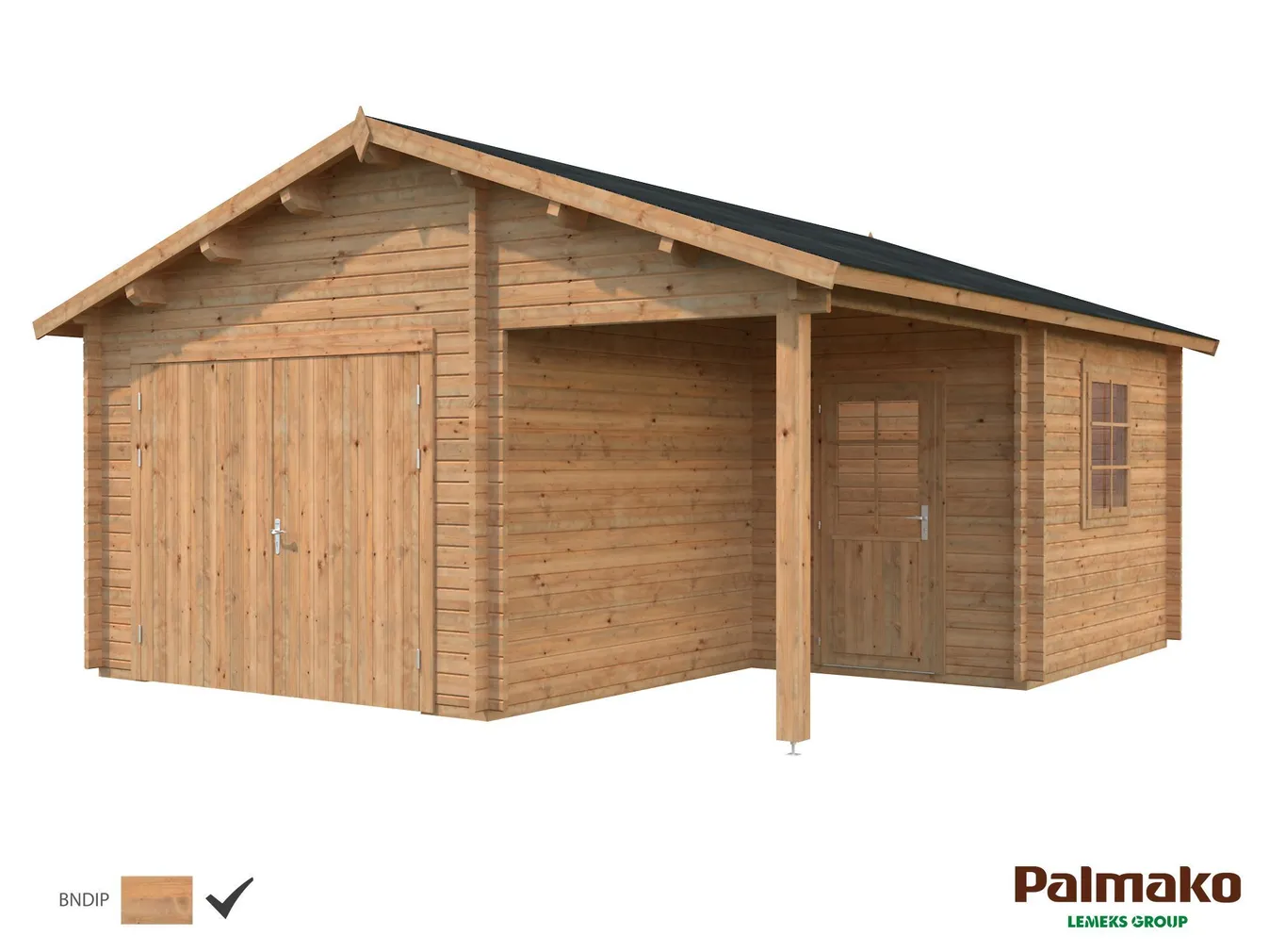 GARAAŽ PALMAKO ROGER 21,9+5,2M² PUITVÄRAVAGA