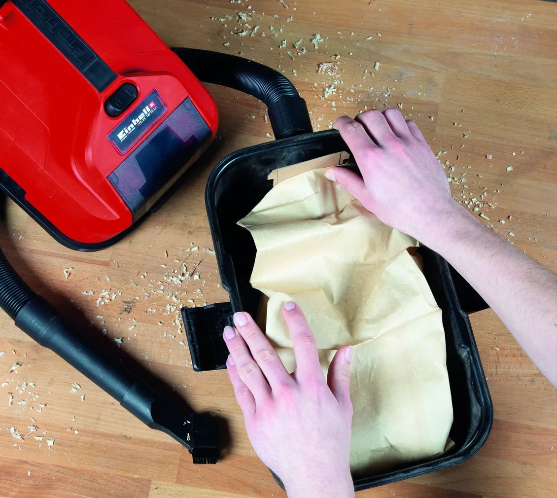 TOLMUKOTT EINHELL MÄRG- KUIVTOLMUIMEJALE 10L 5TK