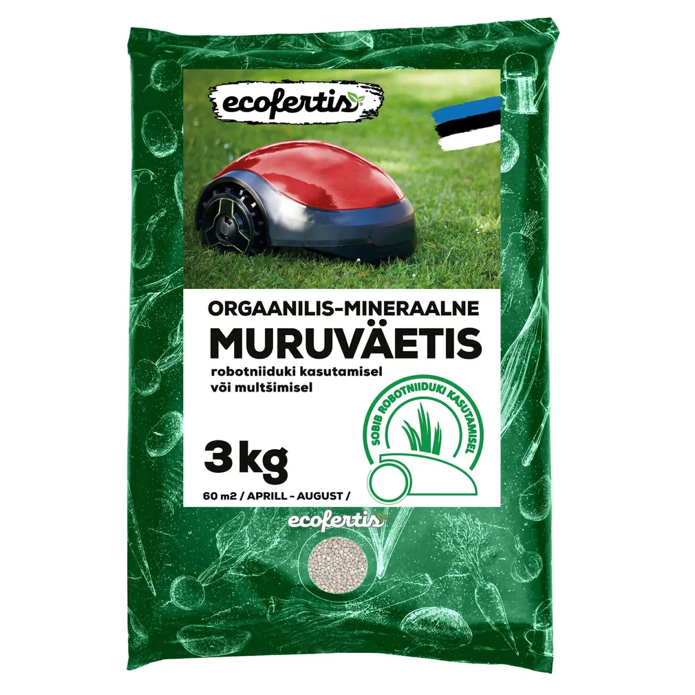 MURUVÄETIS ECOFERTIS ORGAANILINE – MINERAALNE 3KG