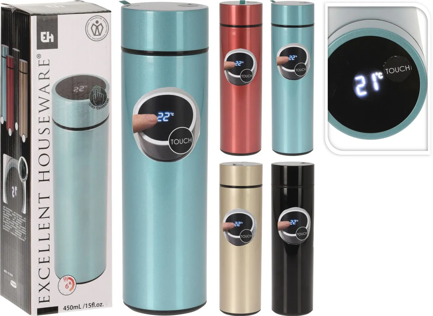 TERMOS TERMOMEETRIGA 450ML