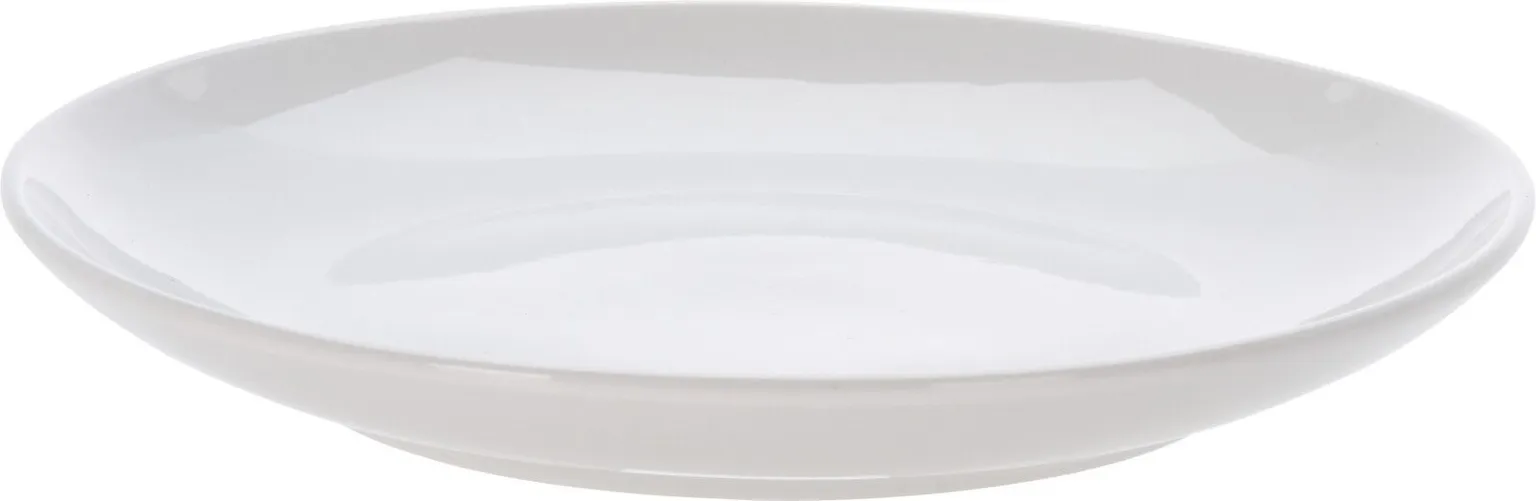 TALDRIK PORTSELANIST 27CM, VALGE