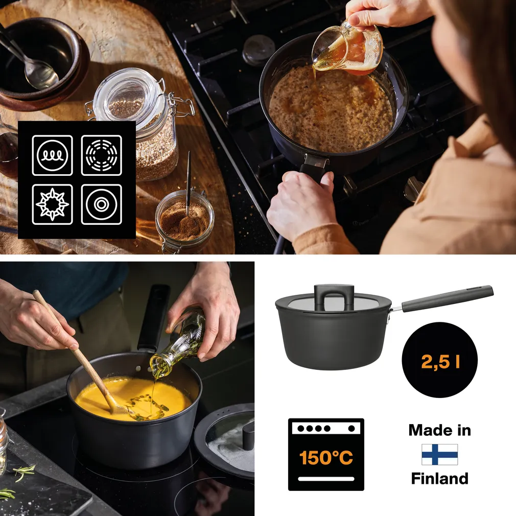 KASTMEPOTT FISKARS HARD FACE 2,5L