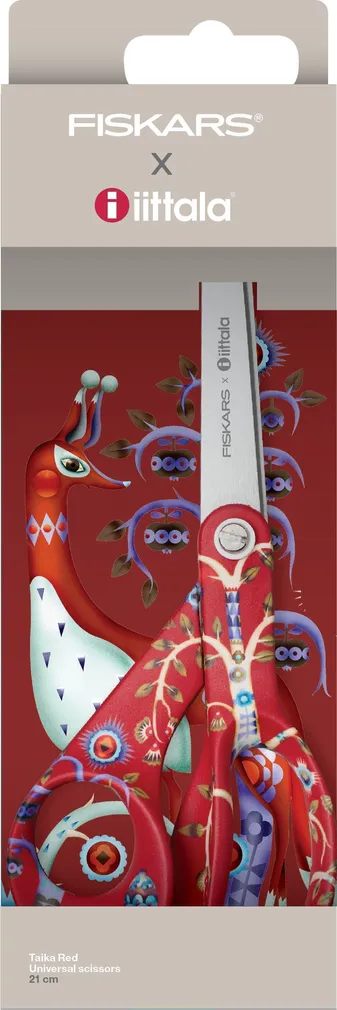 KÄÄRID FISKARS TAIKA 21CM, PUNANE
