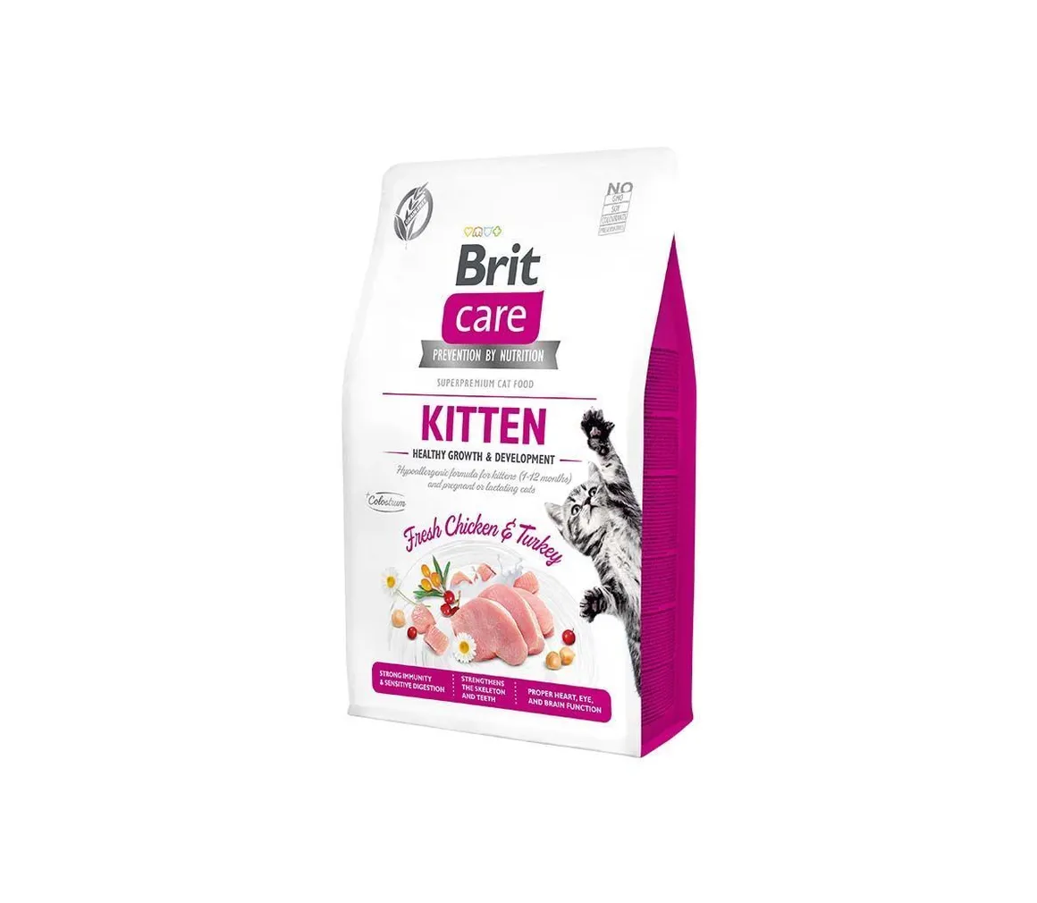 TÄISTOIT BRIT CARE KASSIPOEGADELE KANA&KALKUN 0,4KG