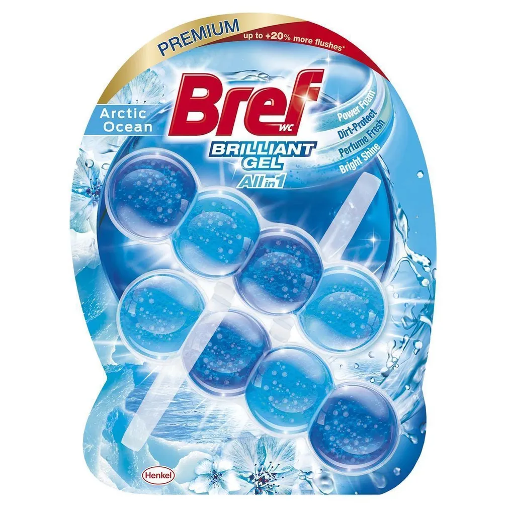 WC VÄRSKENDAJA BREF BRILLIANT GEL ARCTIC OCEAN 2X42G