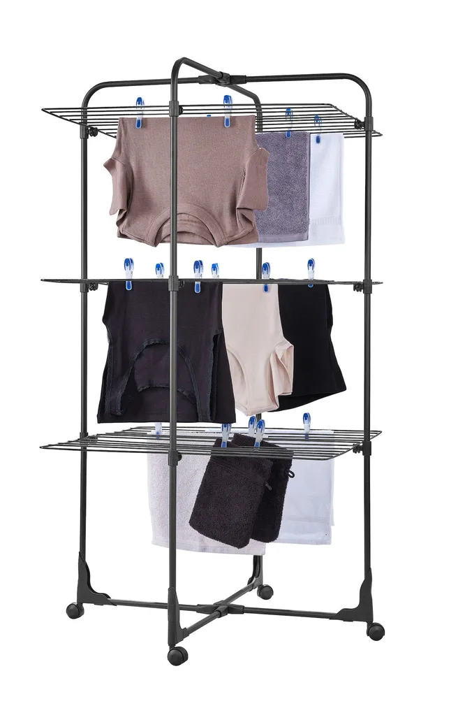 PESUKUIVATAJA LEIFHEIT CLASSIC TOWER 270 BLACK 