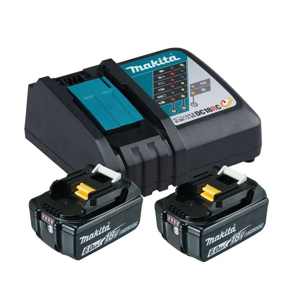 AKUDE JA LAADIJA KOMPLEKT MAKITA 18V