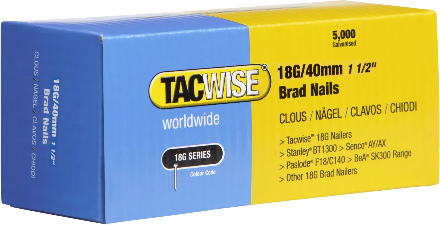 LIISTUNAEL TACKWISE 18G/40MM 5000TK