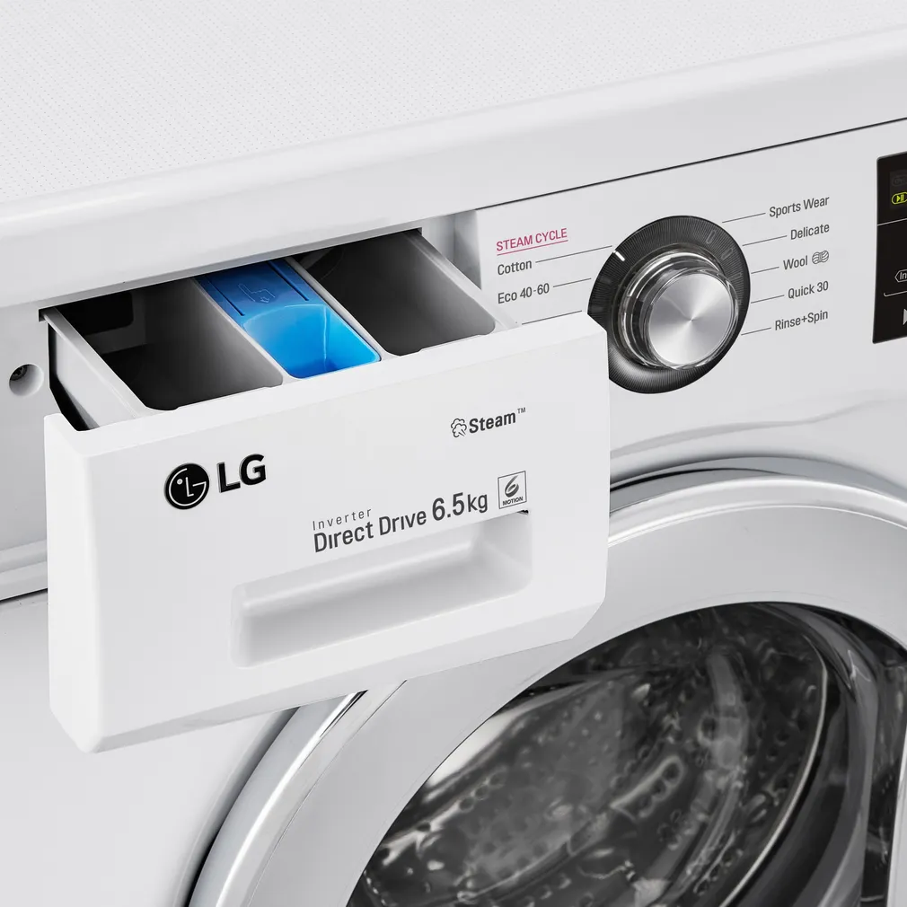 PESUMASIN LG EESTLAETAV F2J3WY5WE 6,5KG 1200RPM