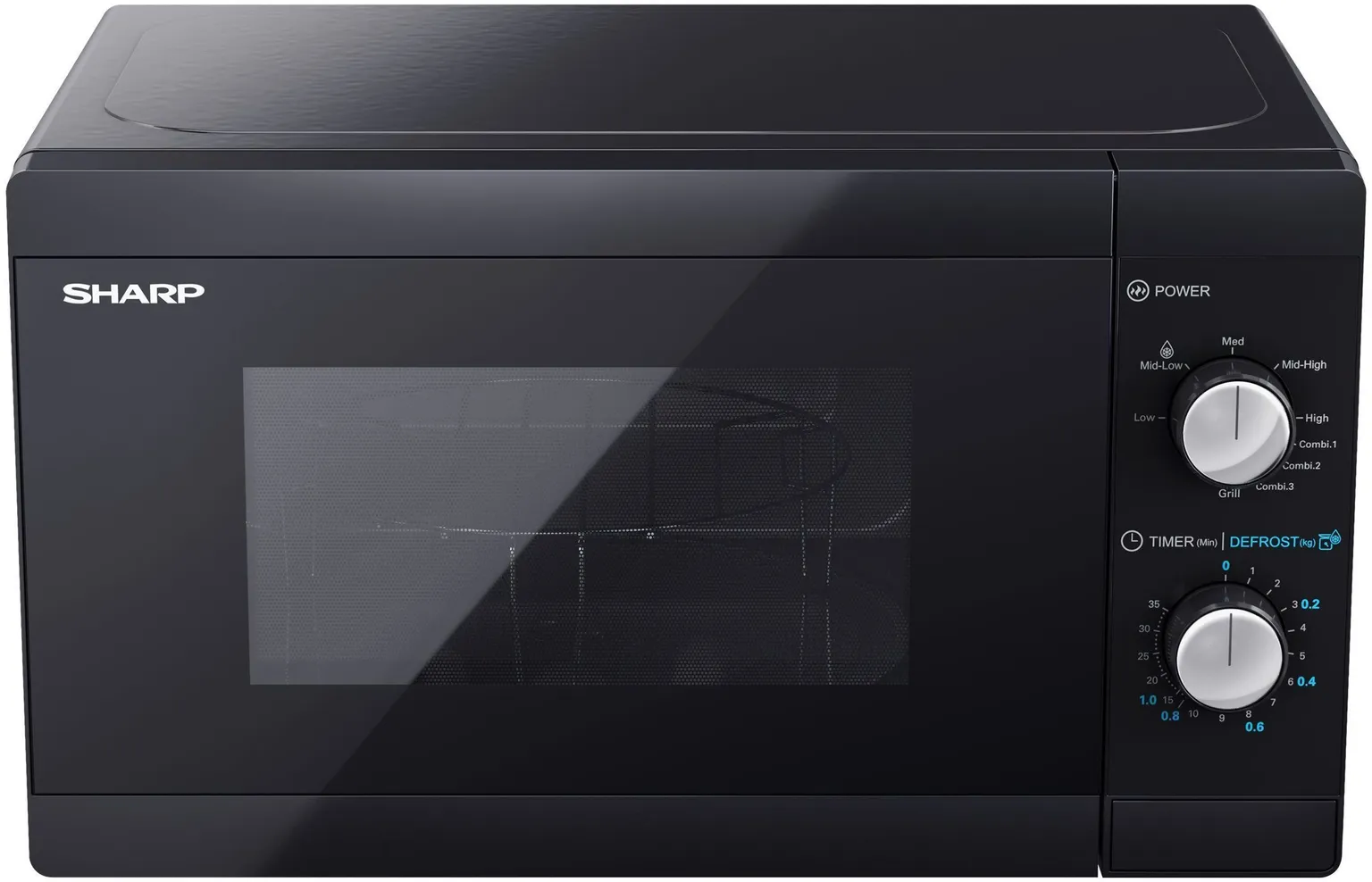 MIKROLAINEAHI SHARP 20L 800W GRILL YC-MG01E-B