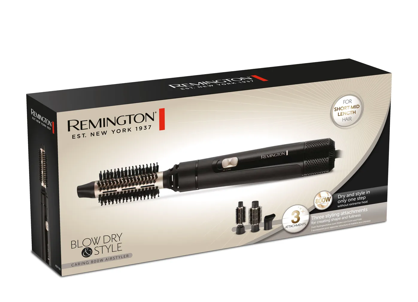 FÖÖN-KOOLUTAJA REMINGTON AS7300 BLOW DRY & STYLE 800W