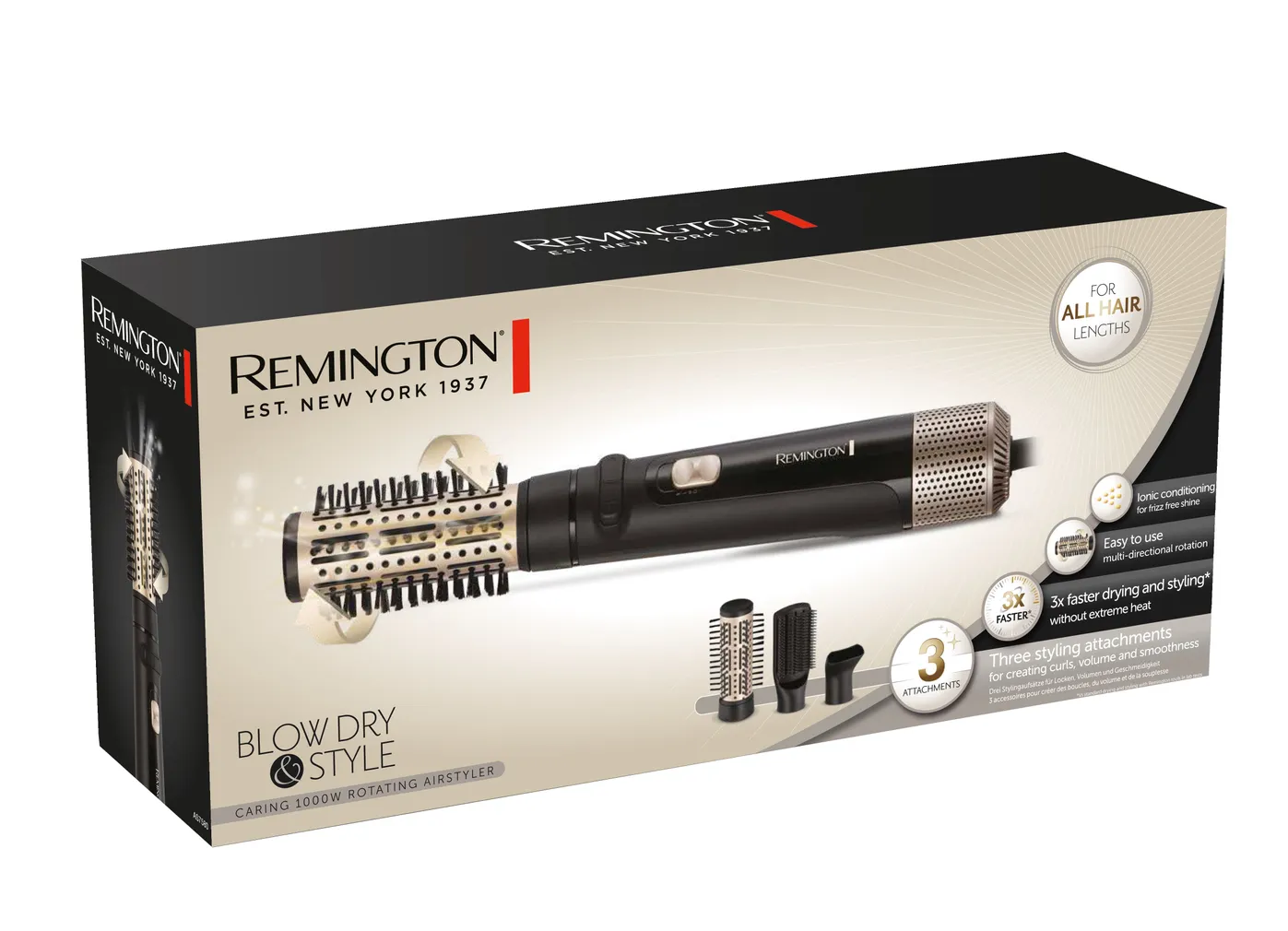 FÖÖN-KOOLUTAJA REMINGTON AS7700 BLOW DRY & STYLE 1200W