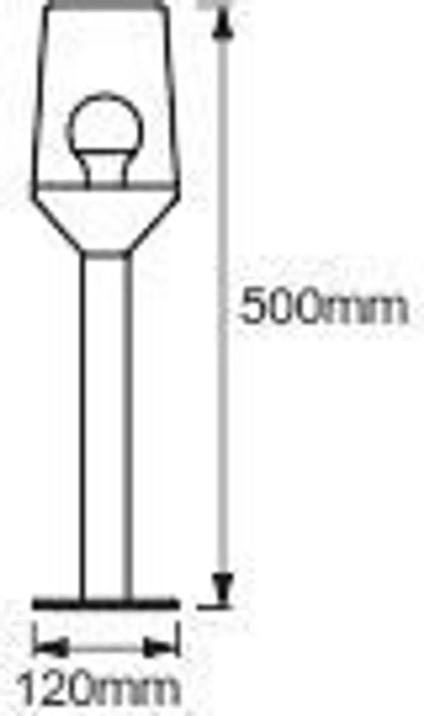 POSTVALGUSTI LEDVANCE 50CM E27