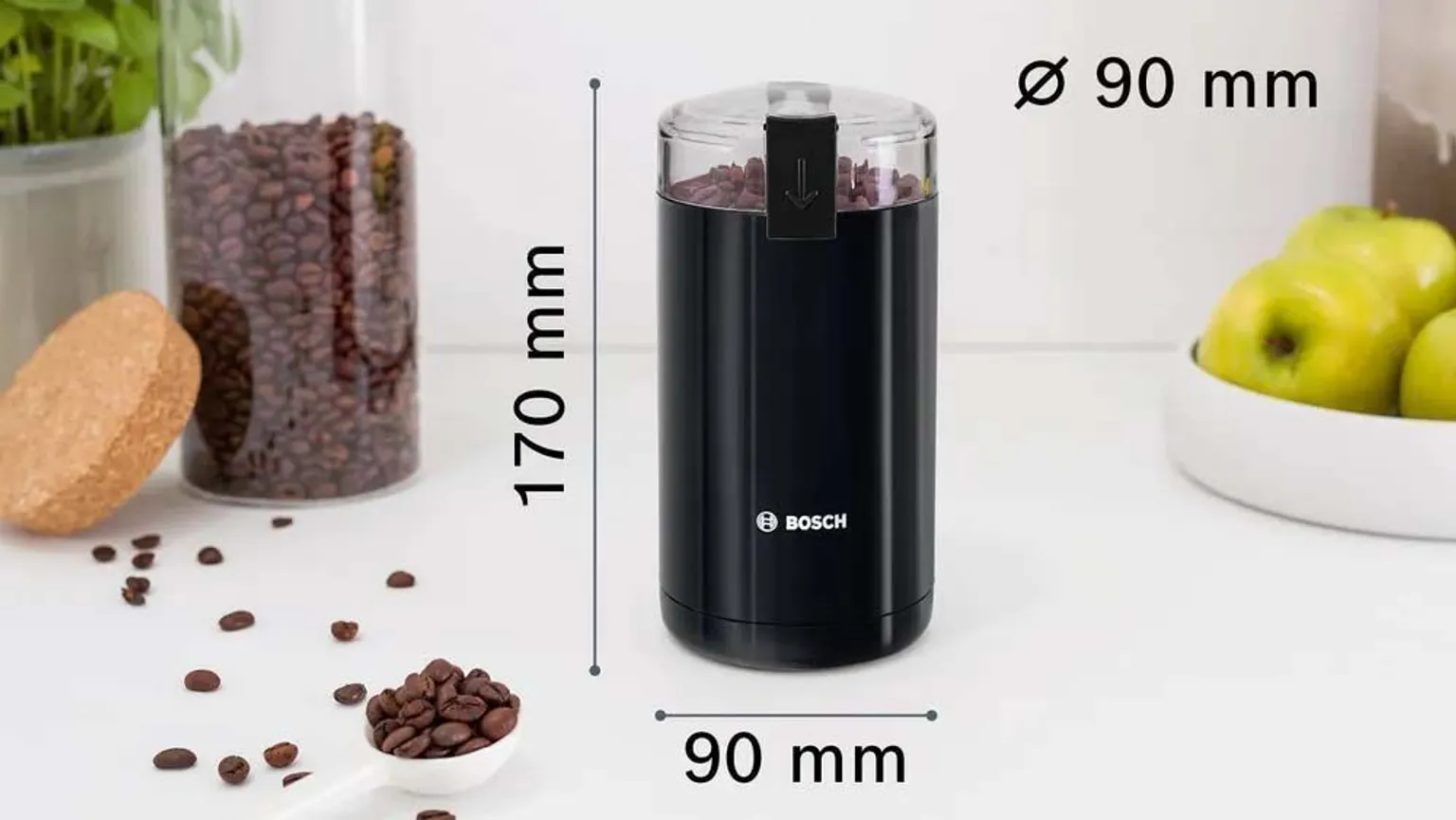 KOHVIVESKI BOSCH TSM6A013B 180W MUST
