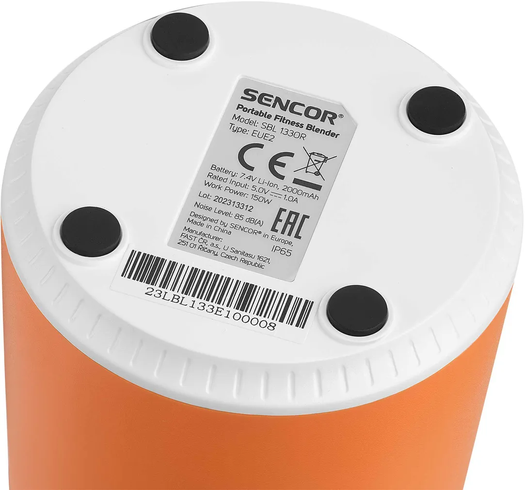 SMUUTIBLENDER SENCOR SBL 133OR JUHTMEVABA 150W