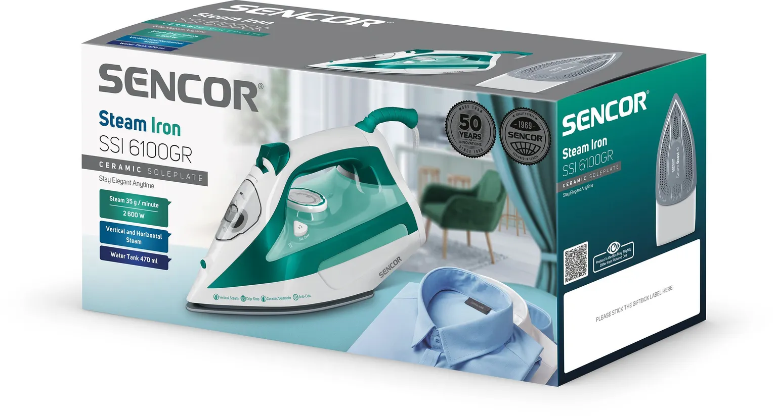 AURUTRIIKRAUD SENCOR SSI 6100GR 2600W