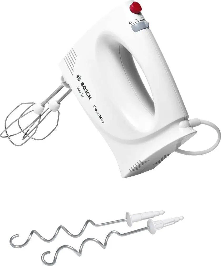 KÄSIMIKSER BOSCH CLEVERMIXX MFQ3010 300W VALGE/PUNANE